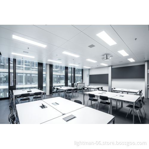 54w-80w 30x120cm Square Recessed LED Ceiling Panel Light 1200x300